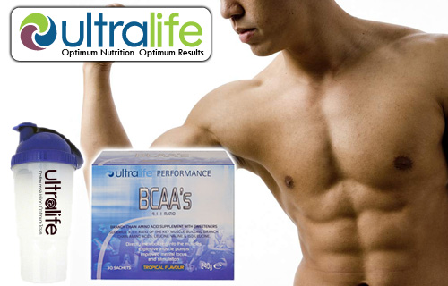 Give your body a well needed boost with Ultralife drink sachets and mixer cup - save 55%