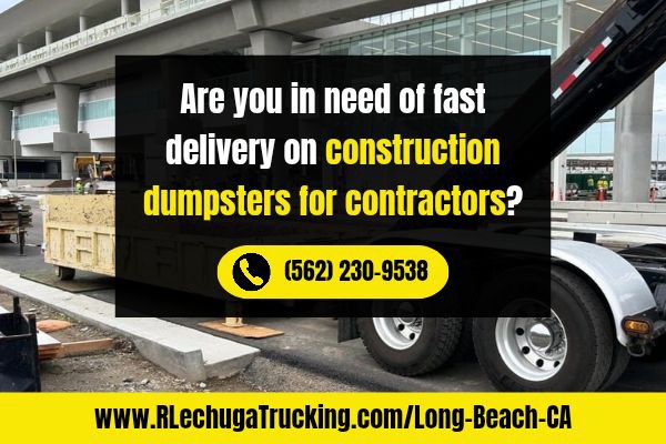 Construction Dumpsters for Contractors