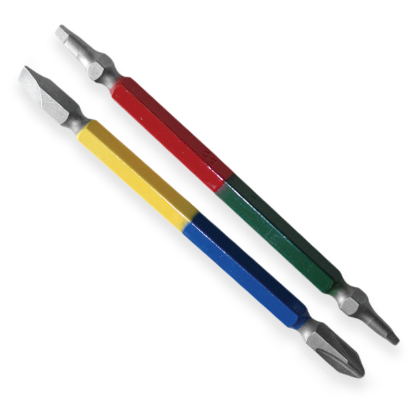 1 & 2 Double Ended Square Bit RackATiers Mfg.