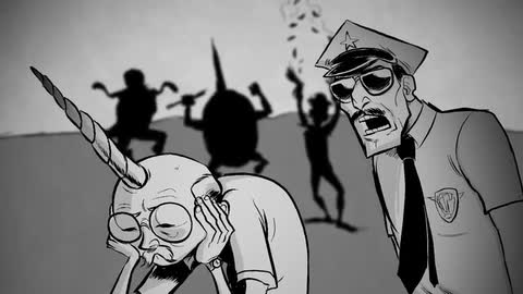 AXE COP - evil, Evil, Evil Planet Tinko! (Part 1, Episode 6) - Rug Burn