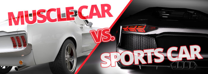 Muscle Car VS Sports Car