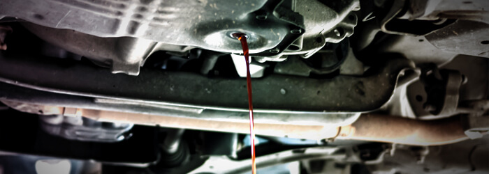 Draining Car Oil