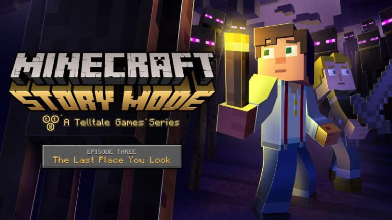 Minecraft: Story Mode, Episode 3 logo