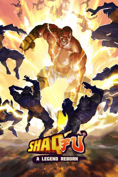 Shaq-Fu - A Legend Reborn Key Art Shaq-Fu: A Legend Reborn key art