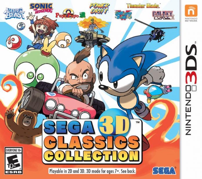 box Sega 3D Classics Collection - box art