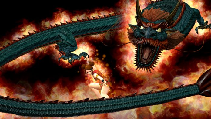 MUIMUI_02 King of Fighters XIV - Mui Mui dragon