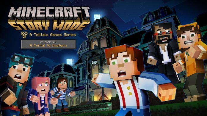 MCSM_106_Key_Art_1920x1080 Minecraft: Story Mode - Episode Six cover