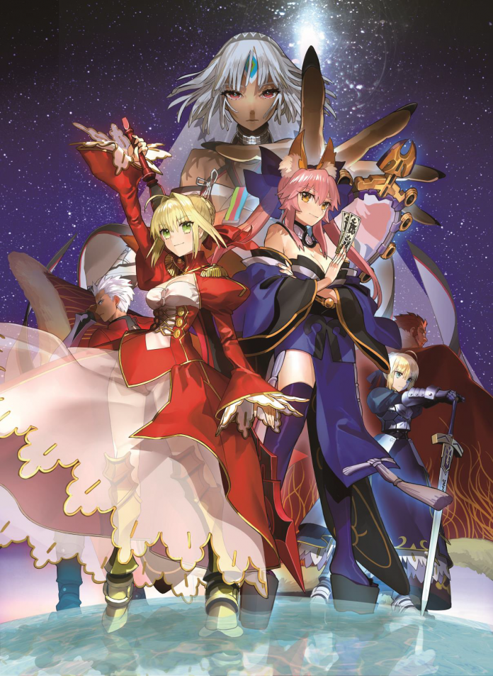 Fate_EXTELLA_-The-Umbral-Star-Key-Art-2 Fate/EXTELLA: The Umbral Star - key art 02