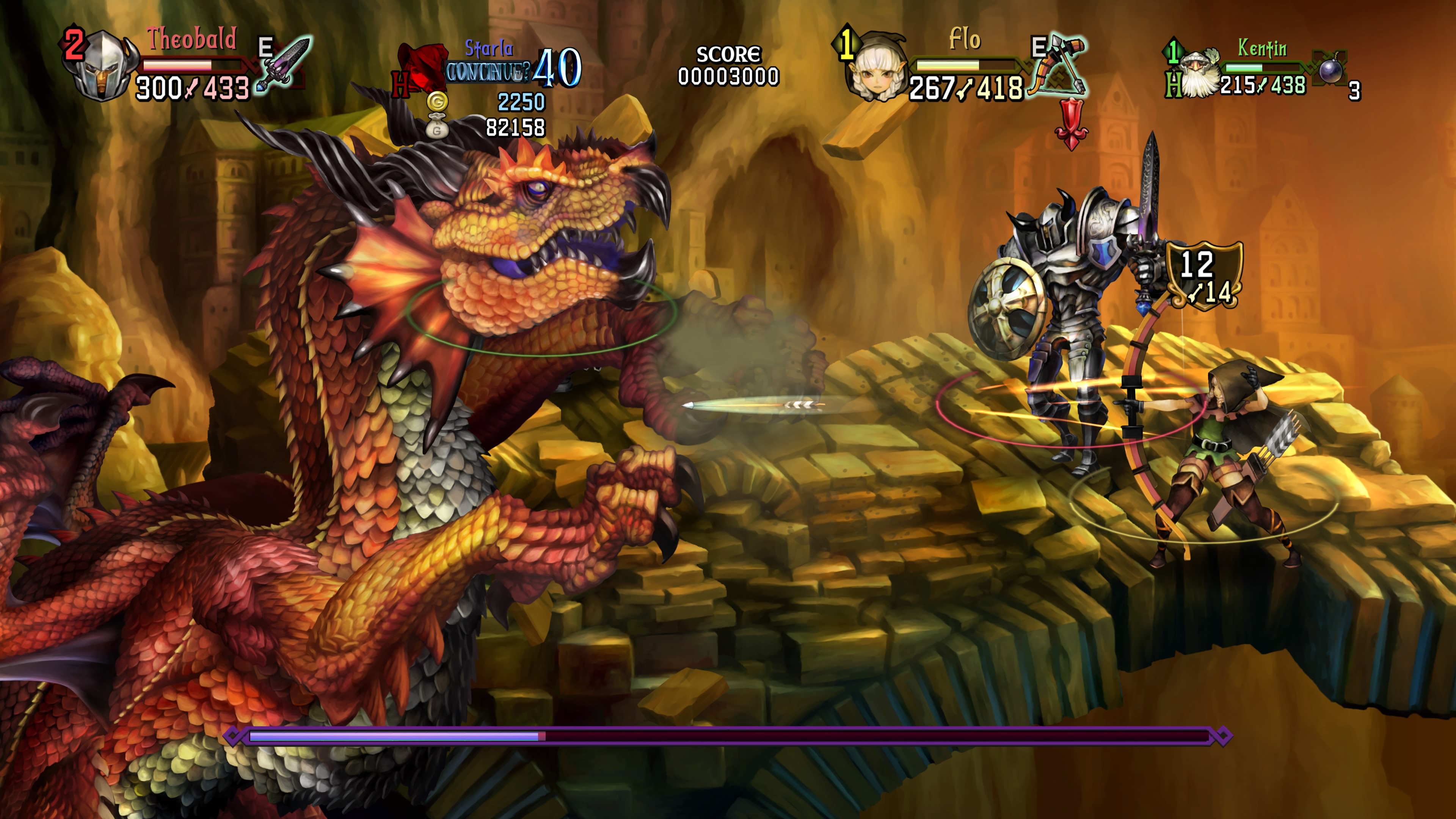 Dragon's Crown Pro - Dragon fight