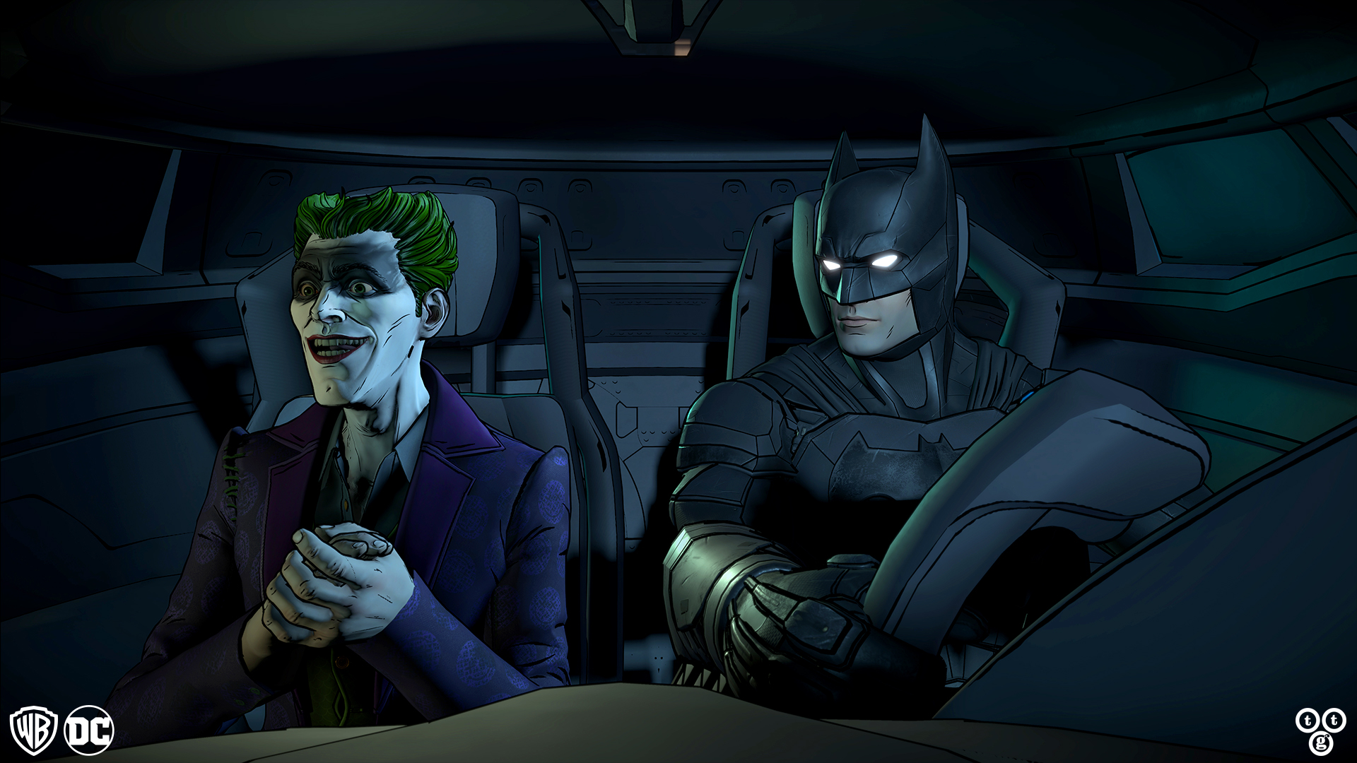 Batman: The Enemy Within - buddy ride
