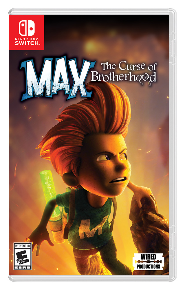 MaxTheCurseofBrotherhood_Packshot_Switch Max: The Curse of Brotherhood - box shot
