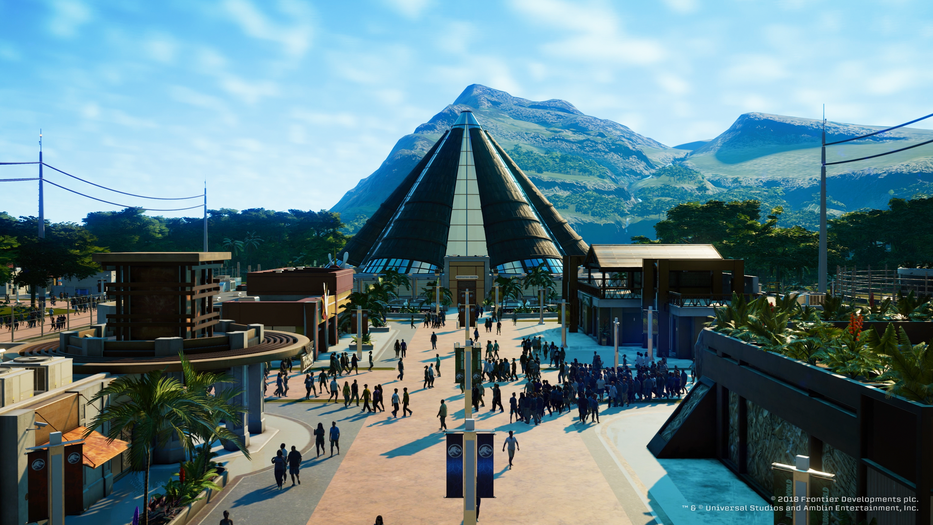 Jurassic World Evolution - in the beginning