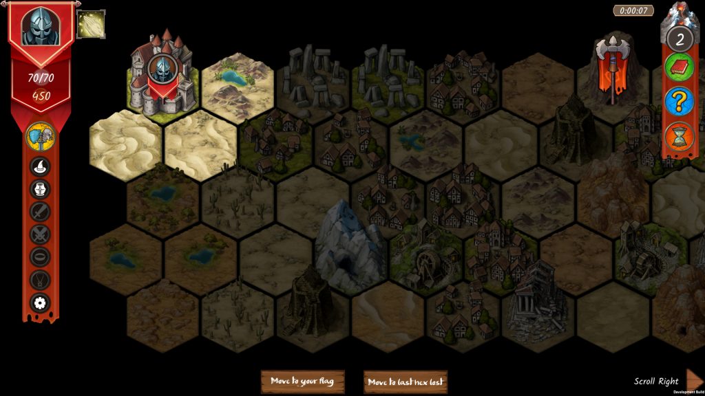 The Last Hex - game map