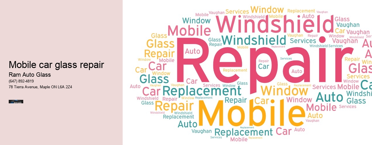 Mobile car glass repair
