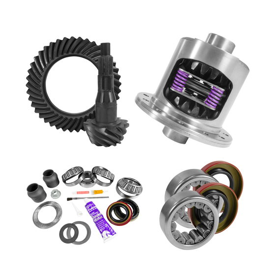 9.75" Ford 3.73 Rear Ring & Pinion, Install Kit, 34spl Posi, 2.99" Axle