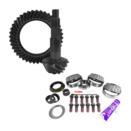 11.5" AAM 4.56 Rear Ring & Pinion, Install Kit, 4.375" OD Pinion Bearing RANDYS Worldwide