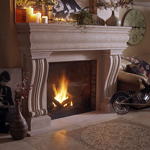 Cast Stone Mantels