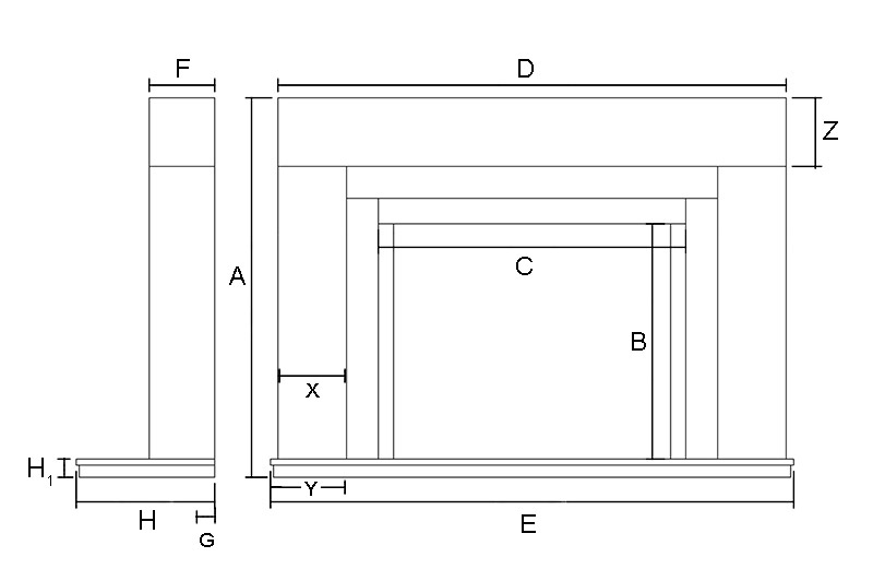 Orleans Marble Fireplace Mantel Mantels Direct