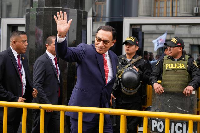 AP News: Peru sentences former President Vizcarra to 14 years in prison for corruption