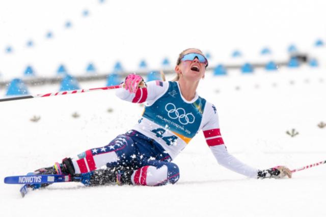 AP News: Jessie Diggins fights injury to take bronze in race dominated by Sweden at Milan Cortina Games