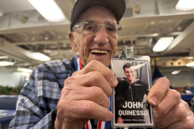 AP News: At 100, WWII veteran celebrates a life of service aboard Battleship New Jersey