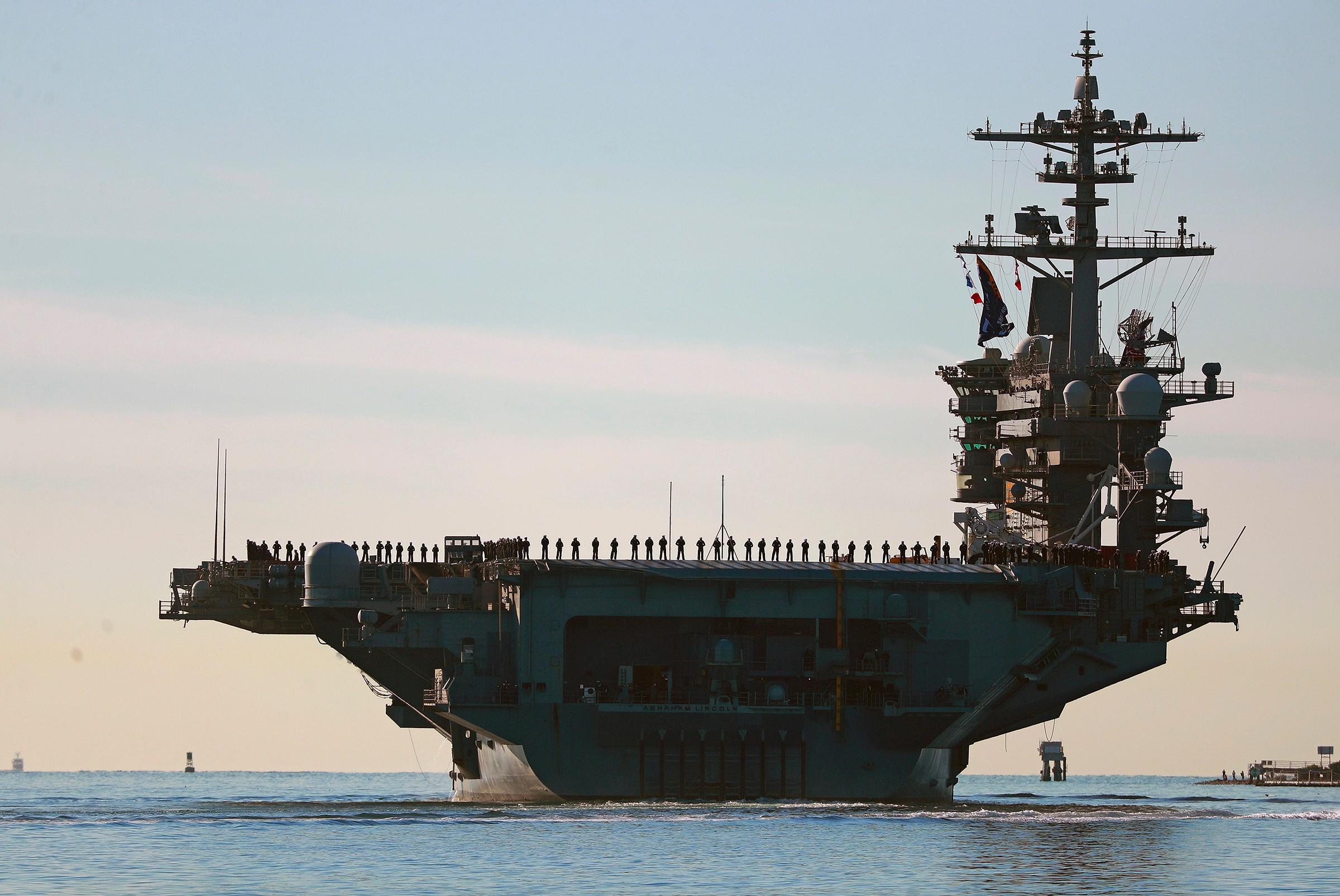 AP News: New aircraft carrier heads toward Mideast after reports of issues on long-deployed USS Lincoln