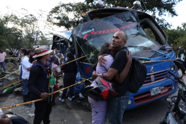 AP News: Explosive device on a bus kills 7 in southwest Colombia as violent attacks persist