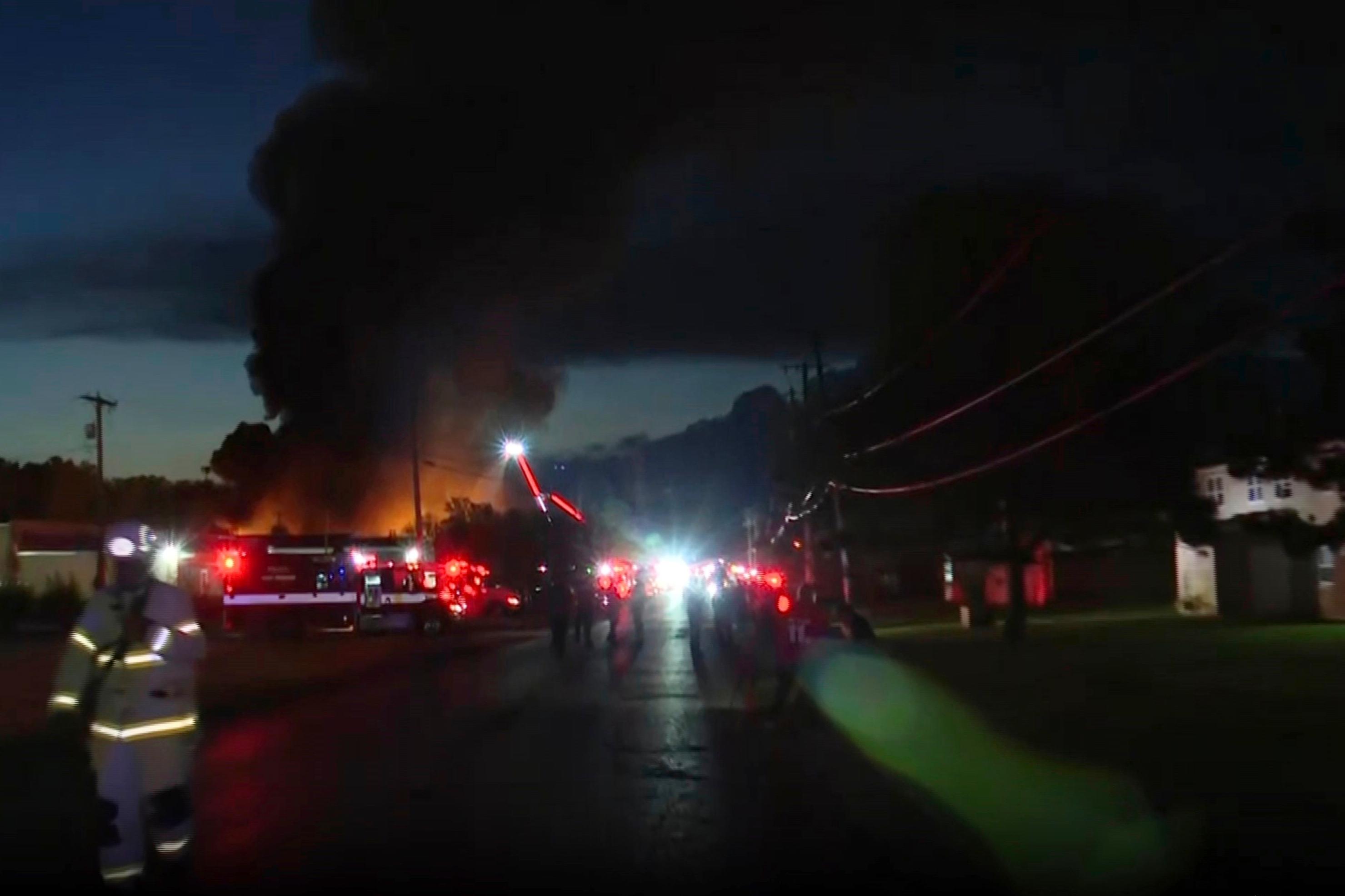 AP News: Explosions and fire tear through Ohio industrial building, killing 2 workers