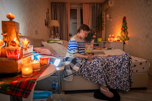 AP News: Freezing and in the dark, Kyiv residents are stranded in tower blocks as Russia targets power system
