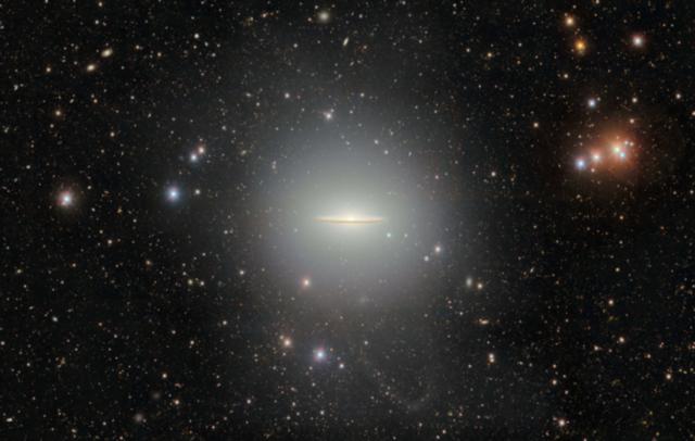 AP News: The wide-brimmed Sombrero galaxy is revealed in all its splendor by a telescope in Chile