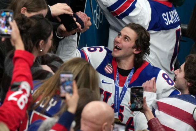 AP News: Jack Hughes lost teeth from a high-stick to the mouth before his Olympic gold-winning goal