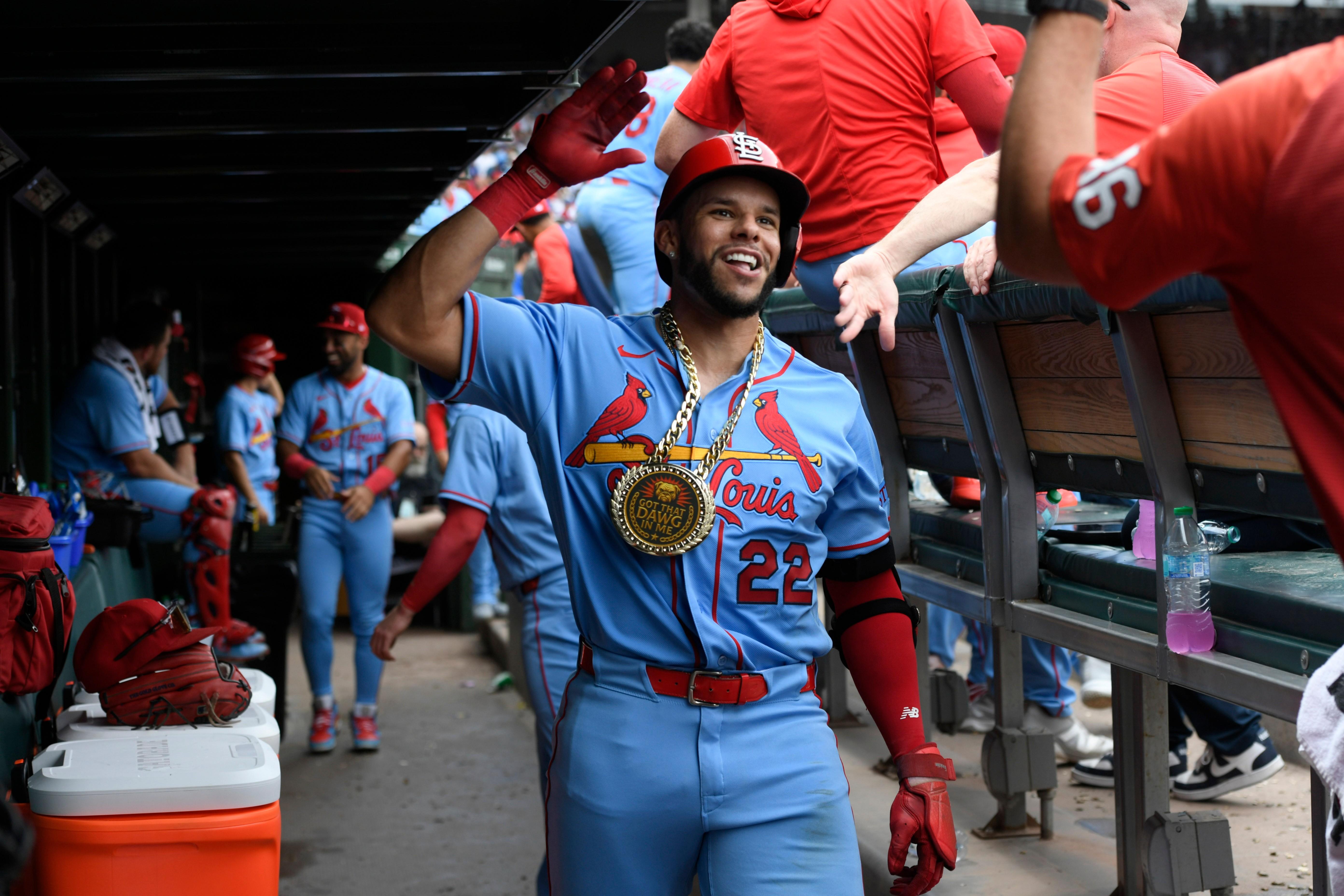 Joshua Báez first player to homer in first 3 at-bats in the majors, leads Cardinals past Cubs 8-4