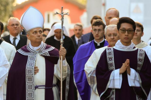 AP News: Pope laments 'ashes of international law' left by today's conflicts in Ash Wednesday liturgy