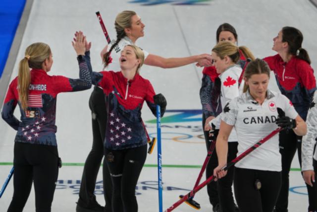 AP News: Surprise! US women's curling team beats Canada for first time at an Olympic Games