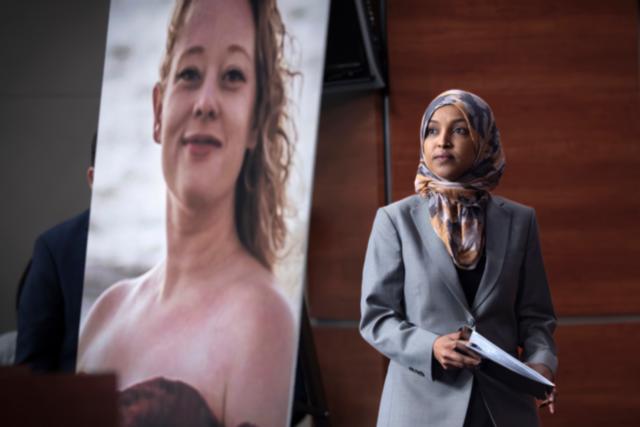 AP News: Man arrested after spraying unknown substance on Rep. Ilhan Omar at Minneapolis town hall