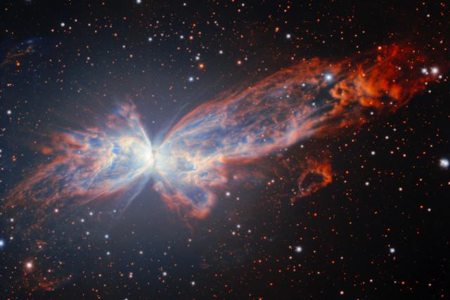 AP News: Telescope in Chile captures stunning new picture of a cosmic butterfly