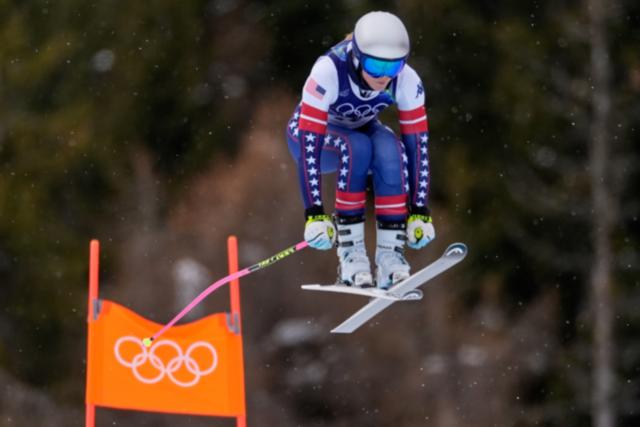 AP News: Lindsey Vonn completes another training run and is ready to race Olympic downhill on injured knee