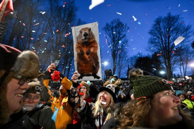 AP News: Punxsutawney Phil prepares to issue his Groundhog Day weather verdict from Gobbler's Knob