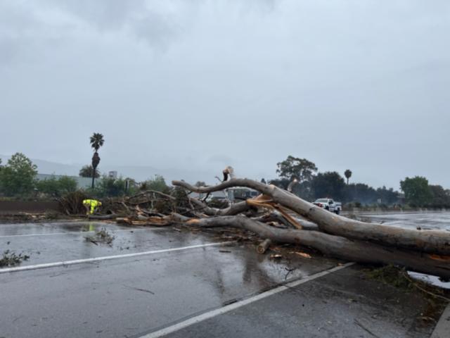 AP News: California walloped by winter storm with high winds and heavy rain and snow