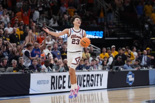 AP News: Illinois powers its way to its first Final Four in 21 years, beating Iowa 71-59