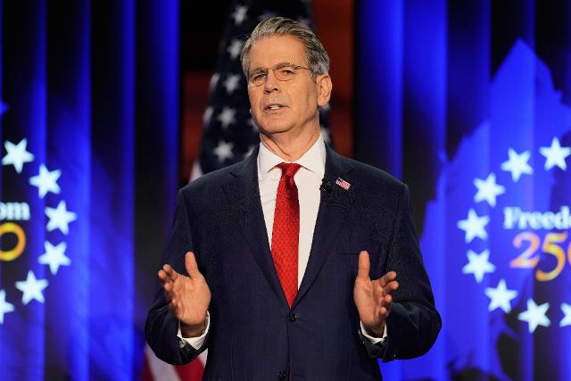 AP News: The Latest: Greenland and threat of Trump tariffs loom over Davos