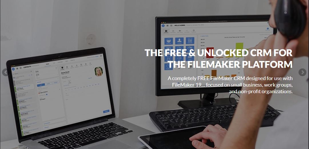 FileMaker dashboard template