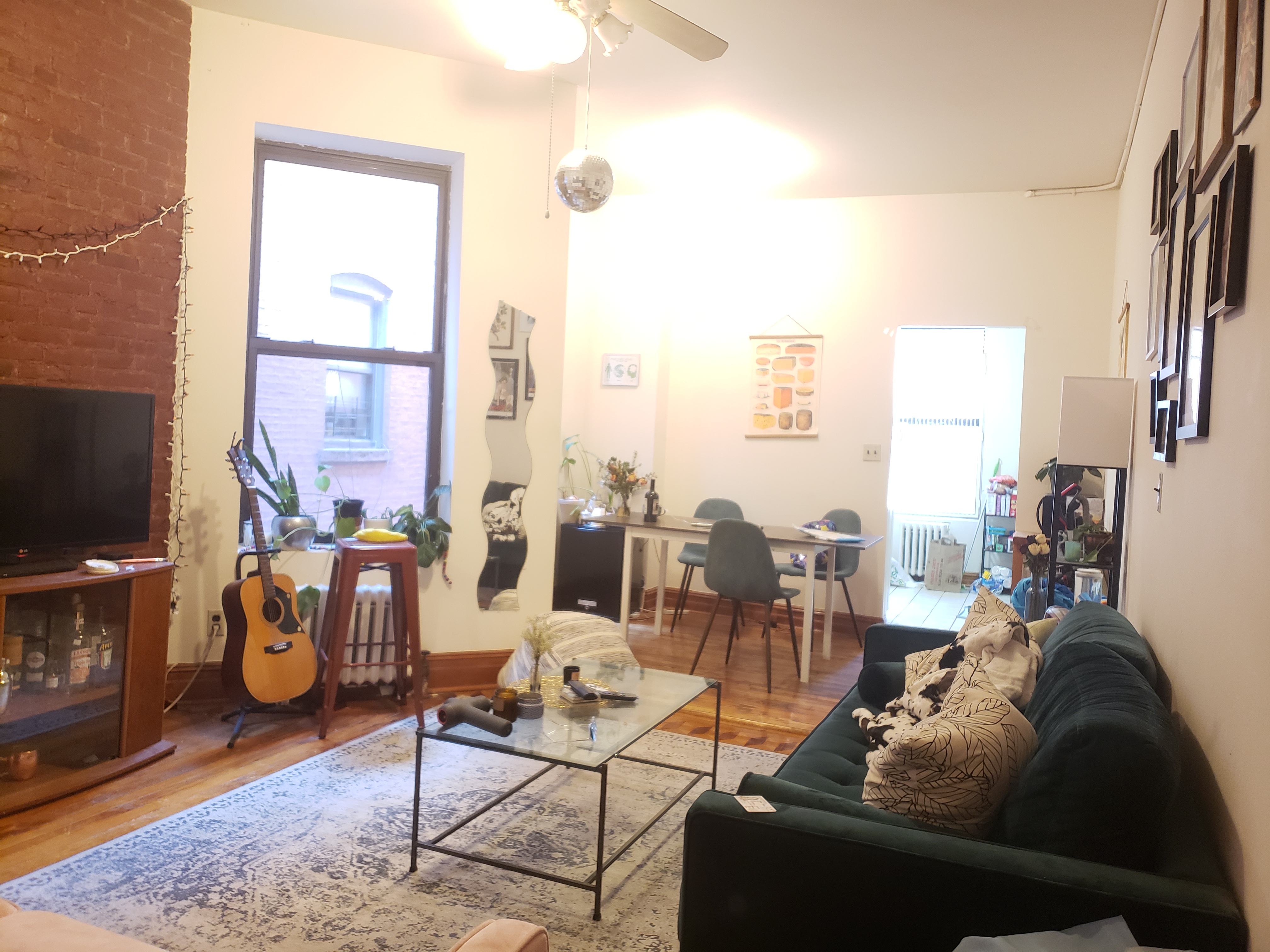 This apartment is RENOVATED three bedroom FLOOR-THRU 2 Bathrooms WASHER/DRYER