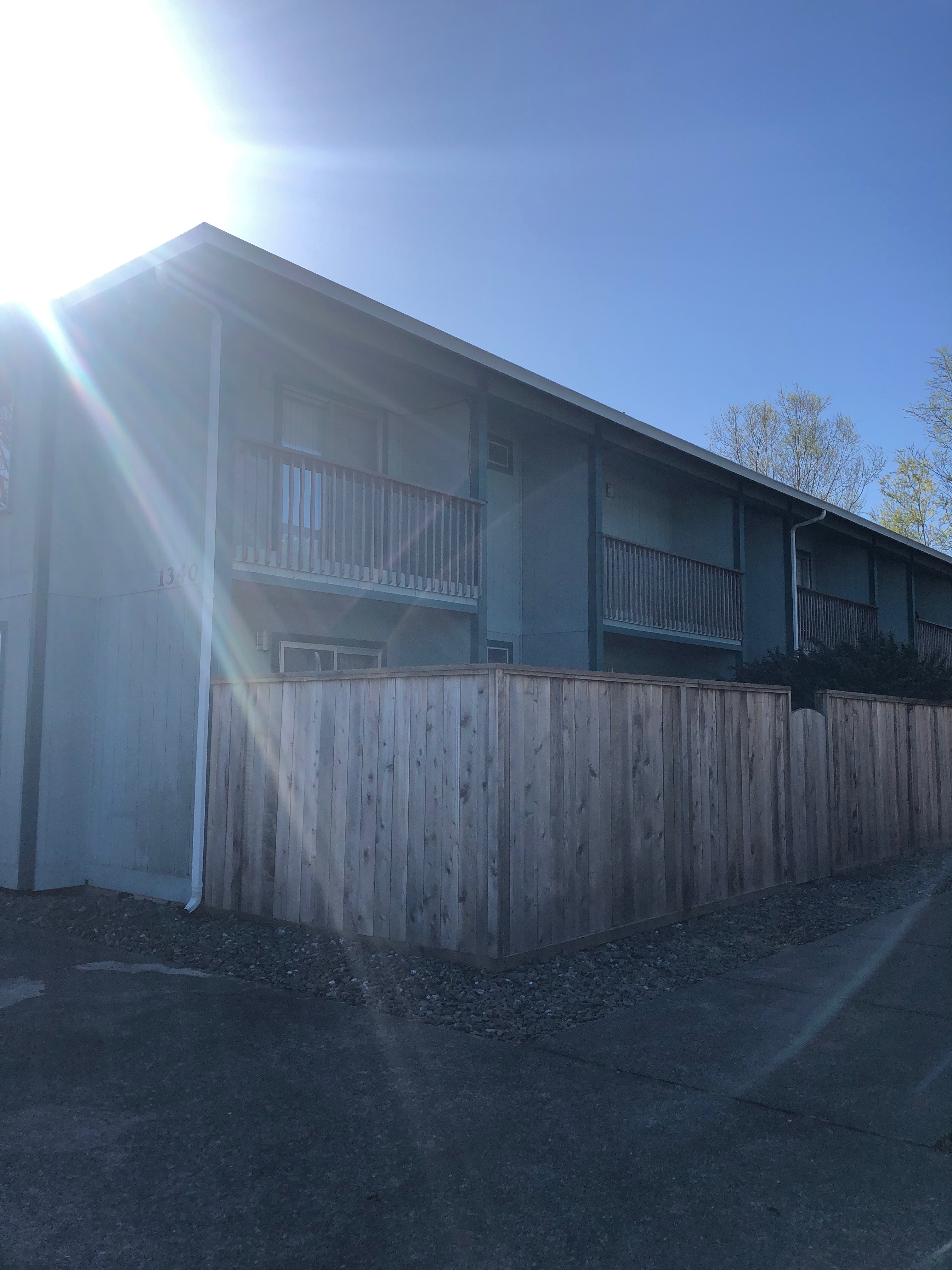 Upstairs 2 bedroom, 1 bath Apartment with Washer/Dryer Connections