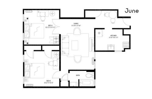 Private bedroom in 4 bed/1 bath Home 6 0
