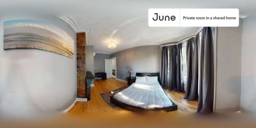 Private bedroom in 4 bed/1 bath Home 168 1