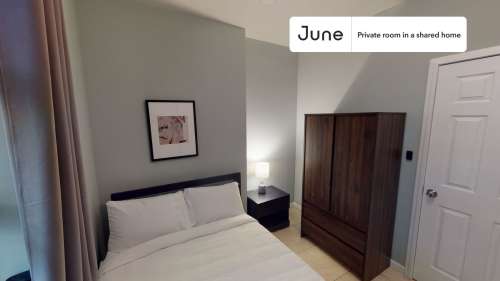 Private bedroom in 3 bed/1 bath Home 56 3