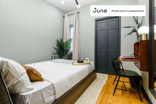 Private bedroom in 3 bed/1 bath Home 72 2