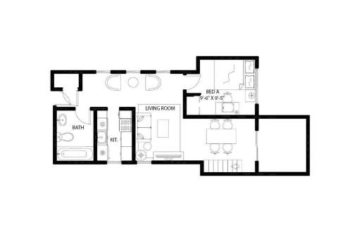 Private bedroom in 3 bed/1 bath Home 89 0