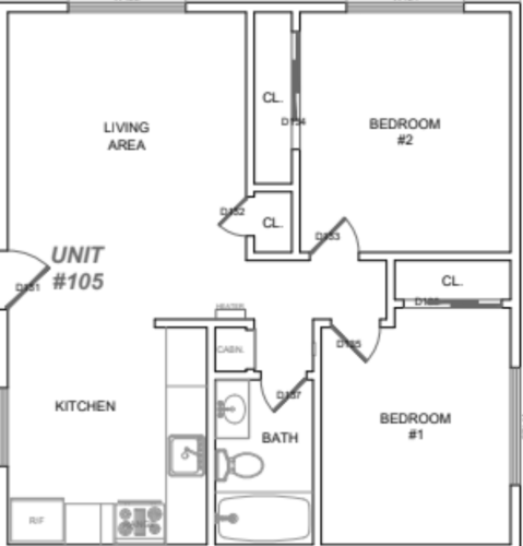 S Bed Gunrock Gardens Apartments 36